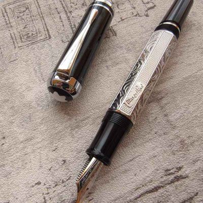 MONTBLANC Proust Grand Literature  Old Pu Pistons Ink Pen Bead Pen Ballpoint Pen Water Pen